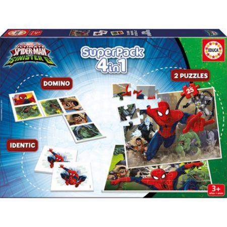 Комплект 4 в 1 SUPERPACK SPIDER-MAN
