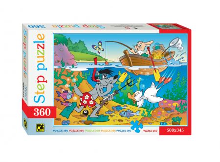 Пъзел ​​Nu, Pogodi! Fishing 360 елемента
