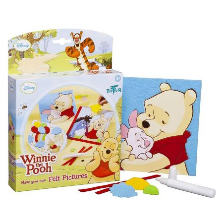 Направи си сам рамка за снимки с филц WINNIE THE POOH

