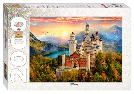 Пъзел Neuschwanstein 2000 елемента 